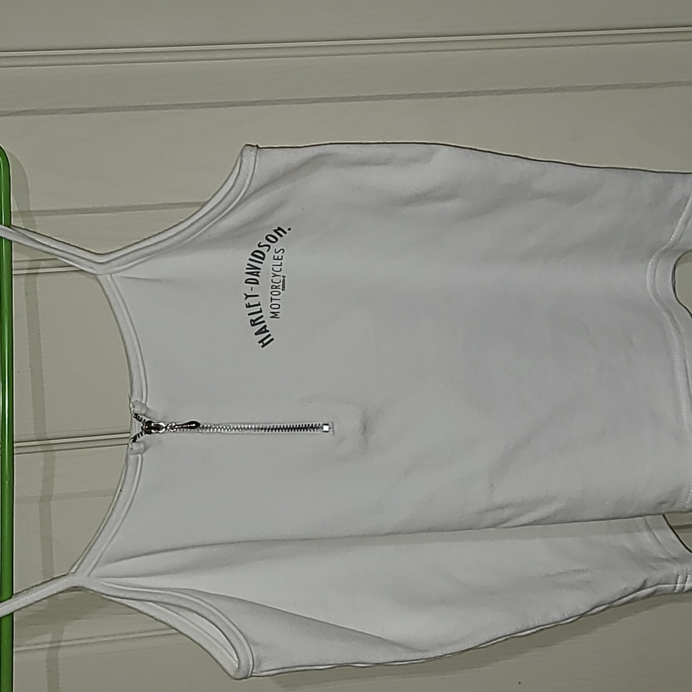 Harley-Davidson White Women's Tank Top